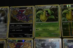 16 Pokemon Card Lot EX-PL Holos & Reverse Holos HGSS Triumphant(Aggron,Drapion+) - Image 3