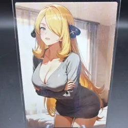 Cynthia Anime Waifu Card Doujin ACG Goddess Holo - Image 1