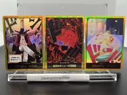 DON Card Sanji Sakazuki Mihawk PRB-02 Gold Frame THE BEST vol2 One Piece Japan - Image 1
