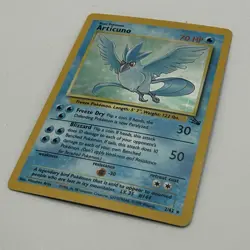 Articuno 2/62 Fossil Holo Unlimited Rare Card LP Condition - Image 2