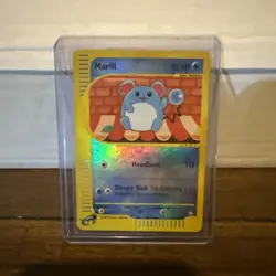 Marill 53/147 2002 Reverse Holo Pokemon Card TCG - Image 1