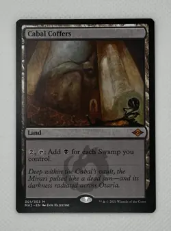 Cabal Coffers Modern Horizons 2 Regular Card 301/303 Near Mint Condition - Image 1