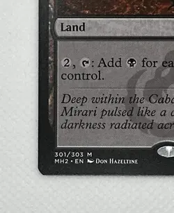 Cabal Coffers Modern Horizons 2 Regular Card 301/303 Near Mint Condition - Image 3