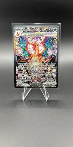 Pokemon TCG Charizard EX Holo Ultra Rare Card 223/197 SV03 Obsidian Flames - Image 1