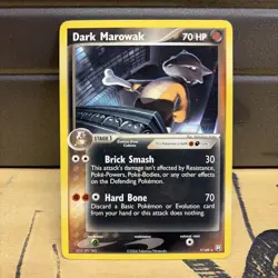 Pokemon Dark Marowak 7/109 Rare Non Holo Ex Team Rocket Returns Card B - Image 1