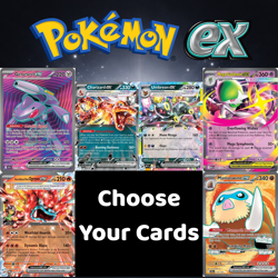 | Pokemon Choose Your Own EX Card | Double Rare EX | Ultra Rare EX | NM | - Image 1