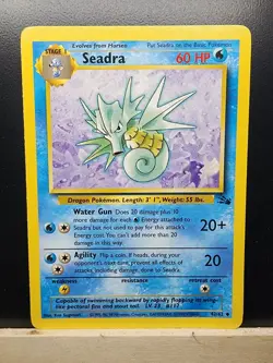 Seadra Fossil Set 42/62 Regular EXC BUY 2 CARDS GET 1 FREE!!! - Image 1