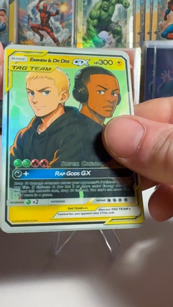 Eminem and Dr. Dre Tag Team Pokemon Rap Gods Custom Made Art Card - Image 2