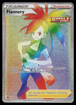 Pokemon Card - Flannery Chilling Reign 215/198 Secret Rare - Image 1