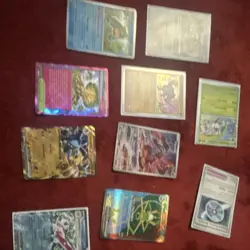 Pokemon TCG 10 Card Lot Holo Foil Regular Groudon Lucario Tsareena Drednaw - Image 4
