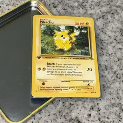 1st Edition Pikachu 60/64 NM | Jungle Set WOTC | Vintage Pokemon TCG Card - Image 1