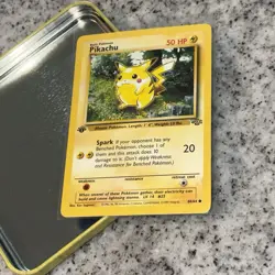 1st Edition Pikachu 60/64 NM | Jungle Set WOTC | Vintage Pokemon TCG Card - Image 2