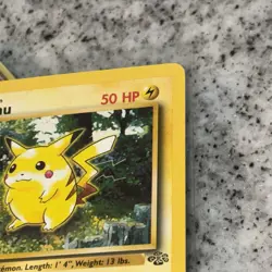 1st Edition Pikachu 60/64 NM | Jungle Set WOTC | Vintage Pokemon TCG Card - Image 5