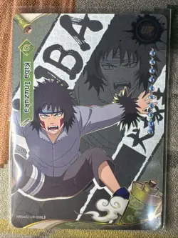 Naruto Kayou English Series 2 Card - Kiba Inuzuka - NRSA02-UR-008L3 - Image 1