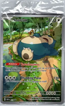 Sealed - Snorlax SVP 051 SV: Scarlet & Violet Promo Cards - Pokemon Card - Image 1