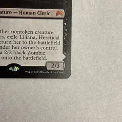 Liliana, Heretical Healer // Liliana, Defiant N From the Vault: Transform LP MTG - Image 2