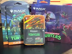 MTG TMNT Collector Chase Bundle | Collector Booster + Tin + Packs | Sealed - Image 1