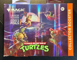 MTG TMNT Collector Chase Bundle | Collector Booster + Tin + Packs | Sealed - Image 3
