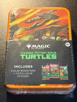 MTG TMNT Collector Chase Bundle | Collector Booster + Tin + Packs | Sealed - Image 4