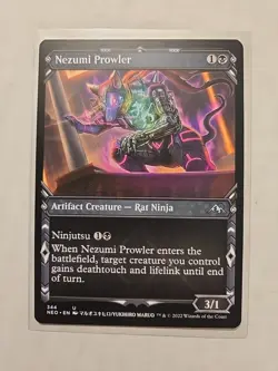 Nezumi Prowler - Kamigawa: Neon Dynasty - LP - Uncommon - Artifact Creature - Image 1