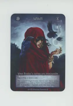 2024 Sorcery Contested Realm Arthurian Legends Foil Witch - Image 1