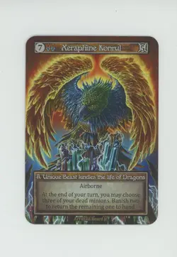 2025 Sorcery Contested Realm Dragonlord Mini Set Foil Xeraphine Konrul - Image 1