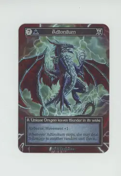 2025 Sorcery Contested Realm Dragonlord Mini Set Foil Adtonitum - Image 1
