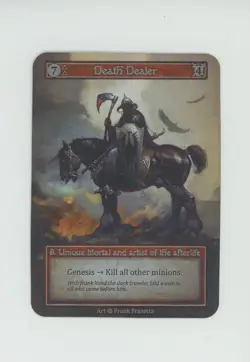 2023 Sorcery Contested Realm Alpha Foil Death Dealer - Image 1
