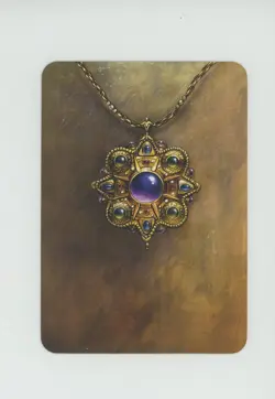 2024 Sorcery Contested Realm Arthurian Legends Foil Amulet of Ninian - Image 2