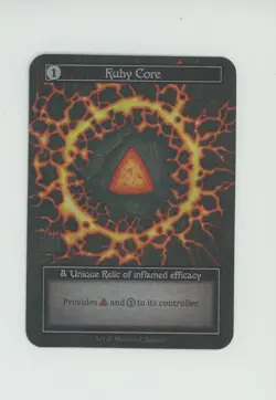 2023 Sorcery Contested Realm Beta Foil Ruby Core - Image 1