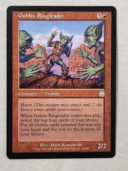 NM Goblin Ringleader Apocalypse Mtg Magic the Gathering - Image 1