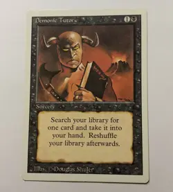 Demonic Tutor Revised Edition Regular - Image 1