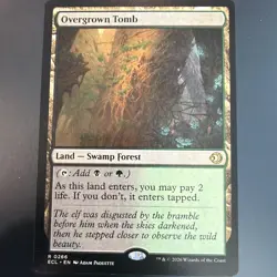 MTG Overgrown Tomb Rare Lorwyn Eclipsed Regular266 M/NM - Image 1