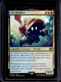 2025 Magic MTG Final Fantasy Vivi Ornitier Rare #0248 - Image 1