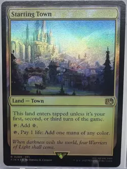 Starting Town Final Fantasy Foil - Image 1