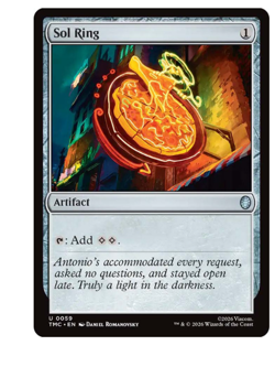 Sol Ring Teenage Mutant Ninja Turtles MTG - Image 1