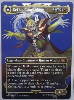 Kefka, Court Mage (0398) (Borderless) Final Fantasy Regular - Image 1