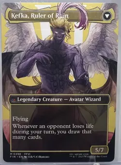 Kefka, Court Mage (0398) (Borderless) Final Fantasy Regular - Image 2