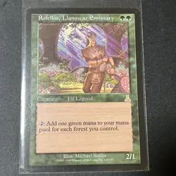 MTG - Rofellos, Llanowar Emissary - Urza’s Destiny - NM - Image 1
