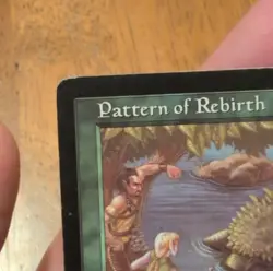 Magic: The Gathering Pattern of Rebirth Rare Urza's Destiny Enchantment Played - Image 2