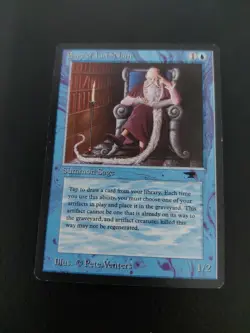 Magic the Gathering ~ MTG ~ 1x Sage of Lat-Nam ~ LP ~ Antiquities - Image 1