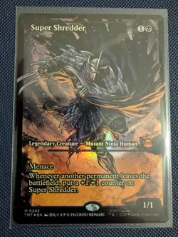 Super Shredder (Showcase) Teenage Mutant Ninja Turtles Foil - Image 1