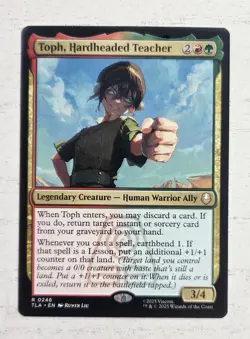 Toph, Hardheaded Teacher. Avatar: The Last Airbender. Nm 0246 MTG - Image 1