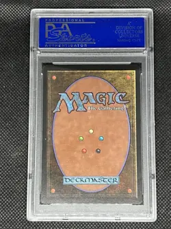 1993 Magic The Gathering MTG Beta Purelace Rare - PSA 10 - POP 6 - Image 2