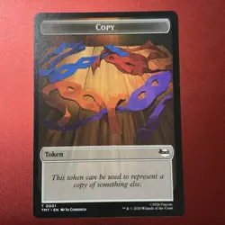 Dinosaur Soldier Copy Double sided Token x1 - TMNT Teenage Mutant Ninja NM Reg - Image 2