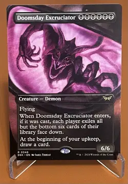 Doomsday Excruciator (Borderless) Duskmourn: House of Horror Regular - Image 1