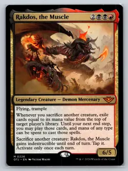 Rakdos, the Muscle Outlaws of Thunder Junction Regular - Image 1