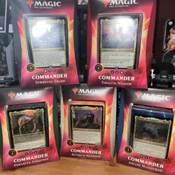 Magic the Gathering (MTG) Ikoria Commander 2020 Decks - Set of 5 - New/Sealed - Image 3