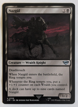 Nazgul (0338) UB: the Lord of the Rings: Tales of Middle-Earth Regular, NM - MTG - Image 1
