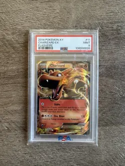 Pokemon Charizard EX Flashfire 11/106 Ultra Rare Holo PSA 9 - Image 1